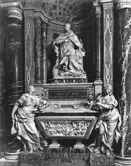 unknow artist Tomb of Pope Benedict XIII